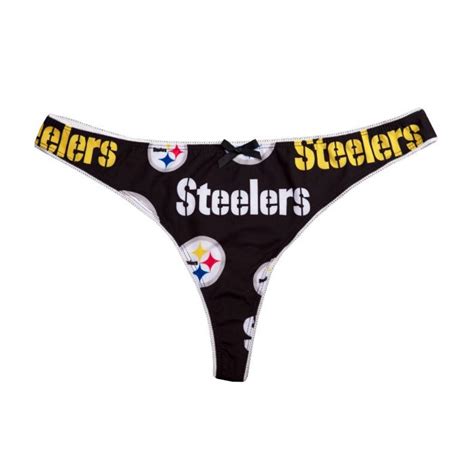 steelers thong|Pittsburgh Steelers Women's Lodge Thong .